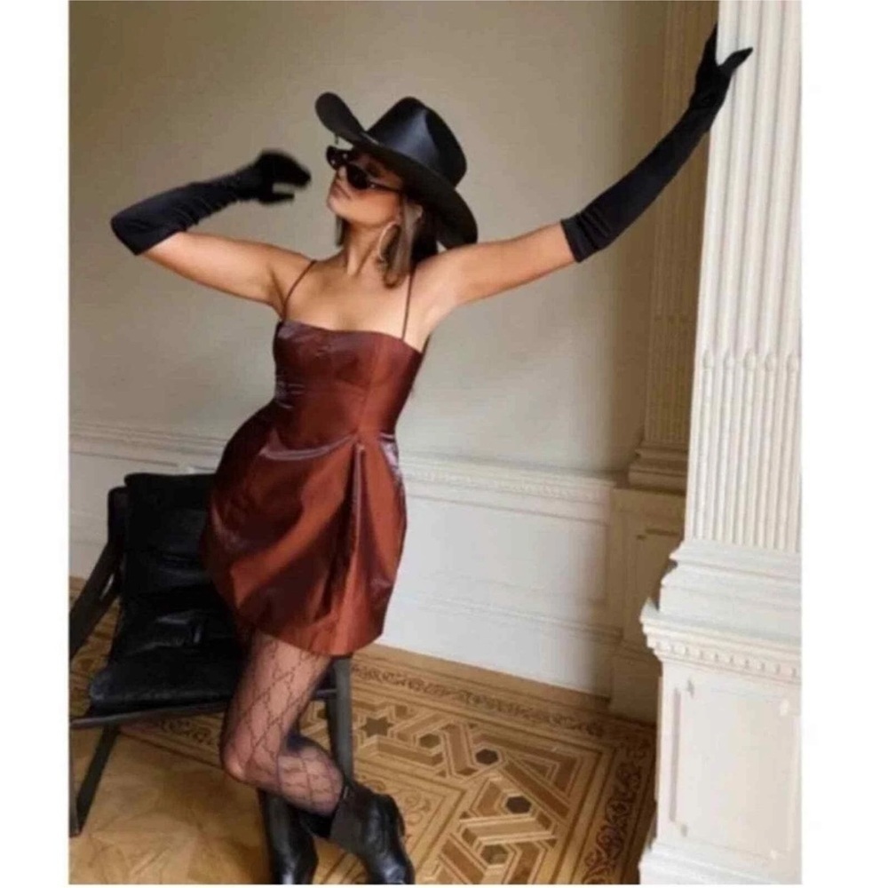 Women's Danielle X Macys Hol Dress Size 4 Brown